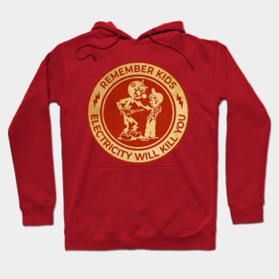 Remember Kids Red Art Hoodie